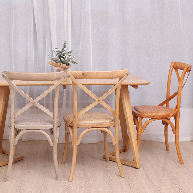 industrial metal frame stacking chairs stackable cross back wood chair for restaurant CY120