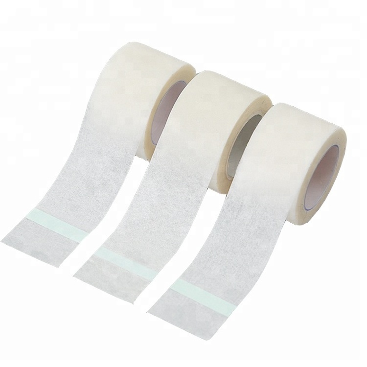 Disposable medical microporous surgical non woven adhesive paper tape