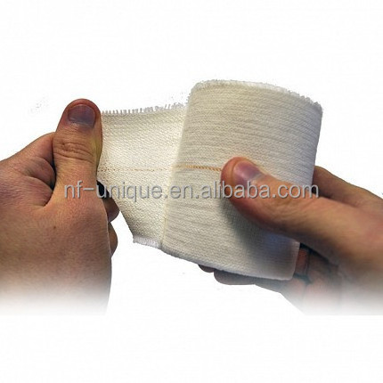 White Cotton Netball Football 7.5cm Elastic EAB Tape Sports Lifting Rugby Strapping Tape