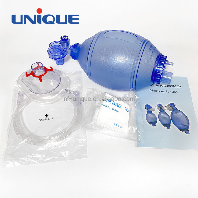 Emergency Ambulance Portable Resuscitator Ambu Bag Portable Manual Resuscitator