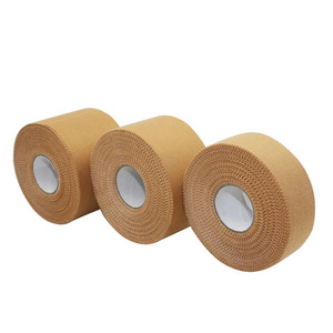 Medical zinc oxide tape hypo-allergenic adhesive tape cotton rigid athletic sports strapping tape