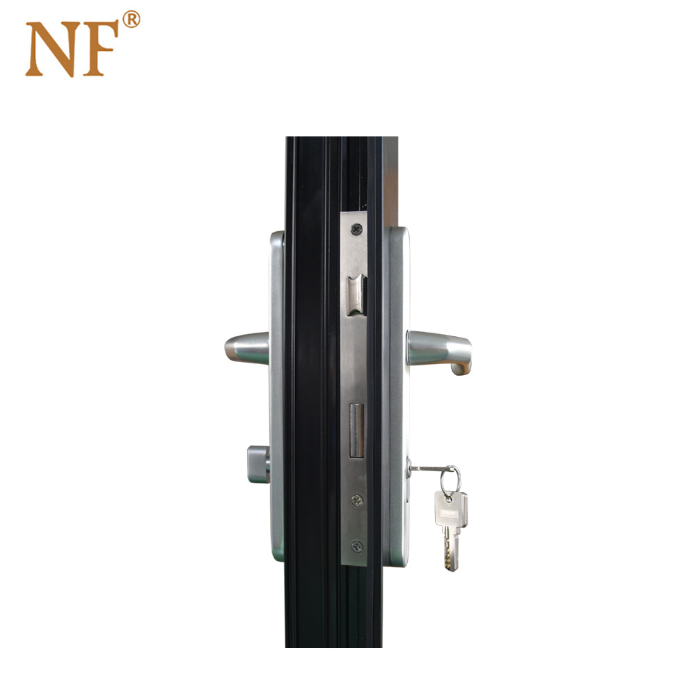 single leaf double swing door