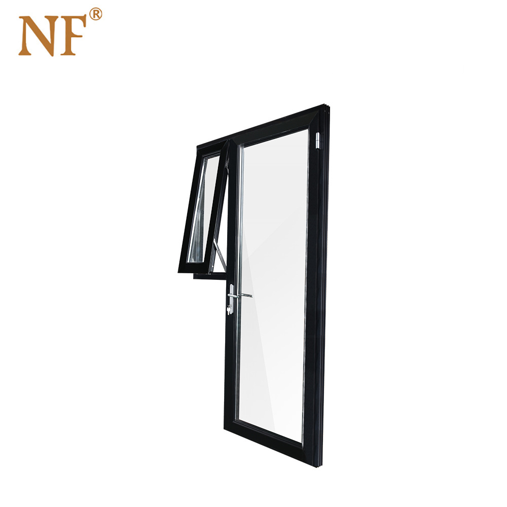 single leaf double swing door