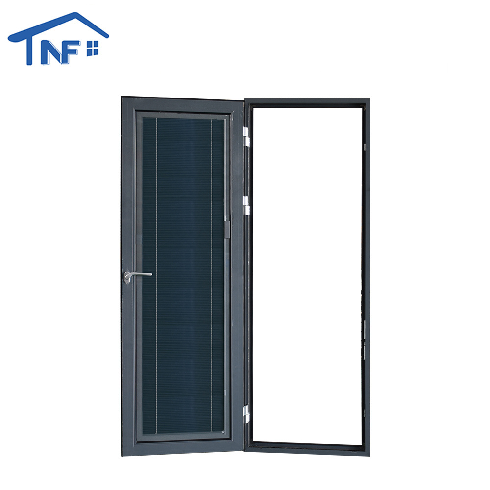 Import aluminum casement swing windows price with built in blinds