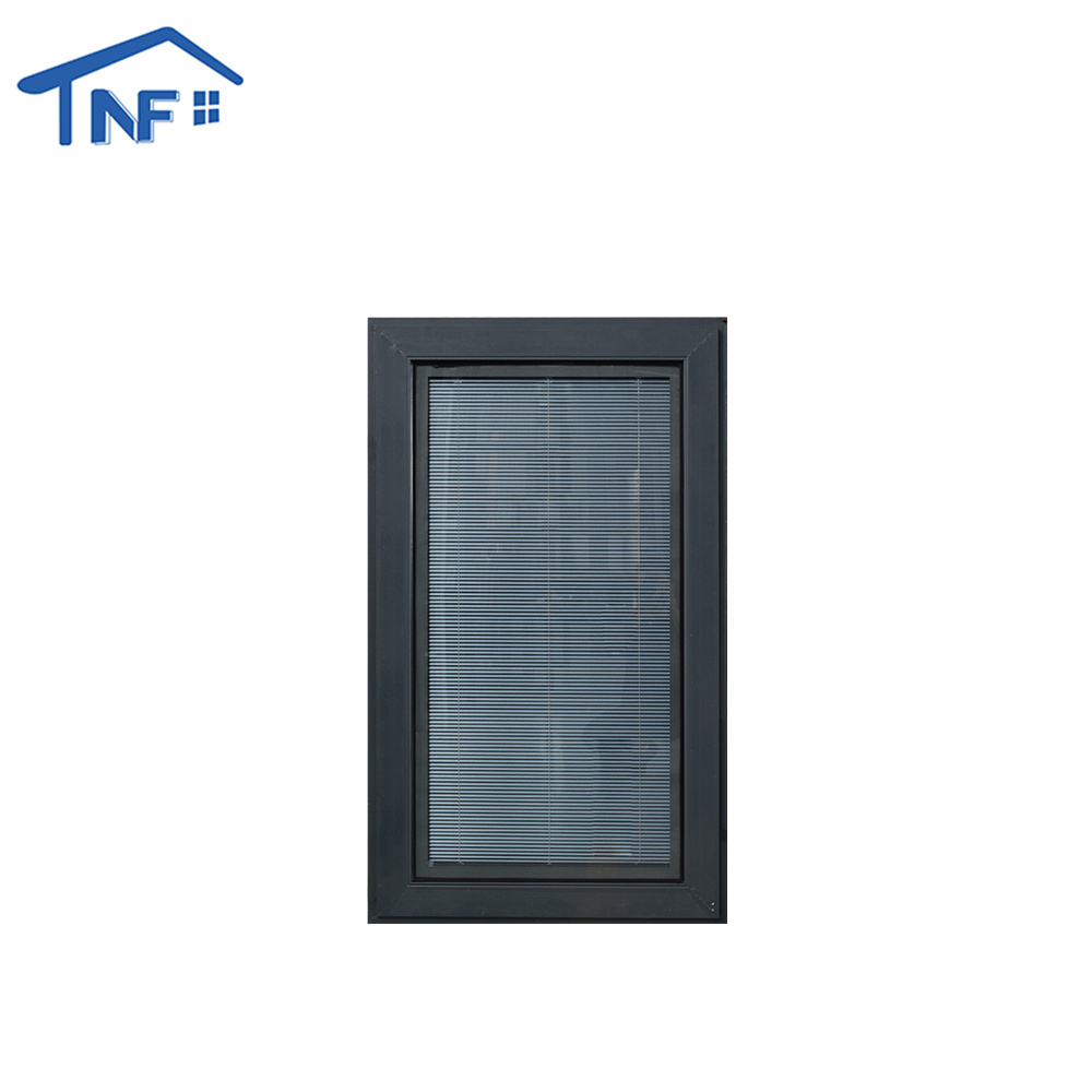 Import aluminum casement swing windows price with built in blinds