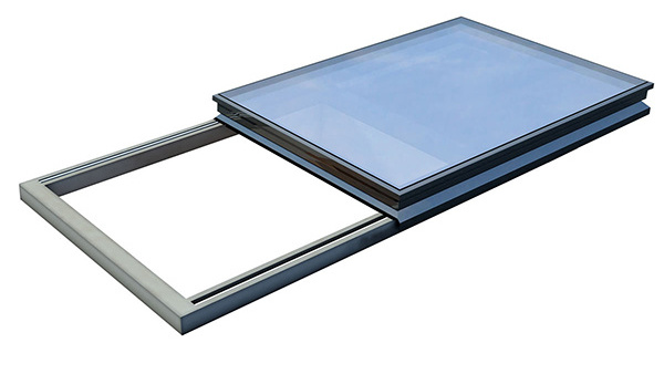 Normal Aluminium Profile Skylight With Electric Opener