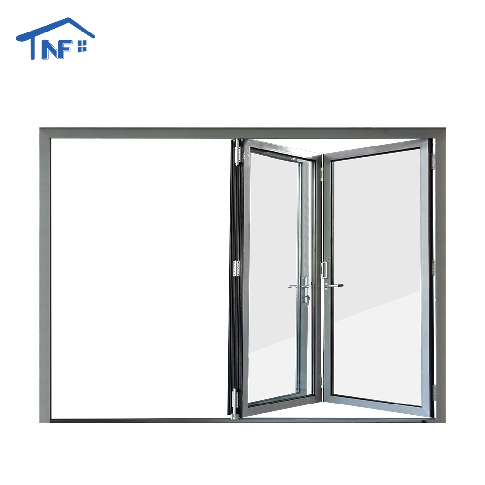 Interior temporary soundproof folding shutter interior door