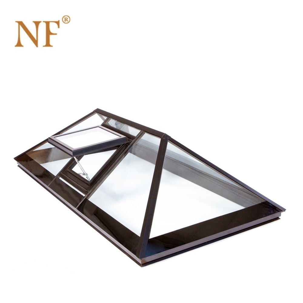 aluminum triangle roof window skylight