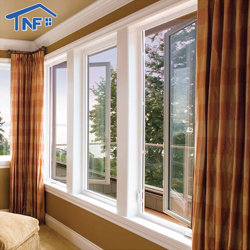 American NFRC Certification Hurricane Proof Impact Aluminium Frame Doors And Windows Aluminum Double Glaze Casement Window