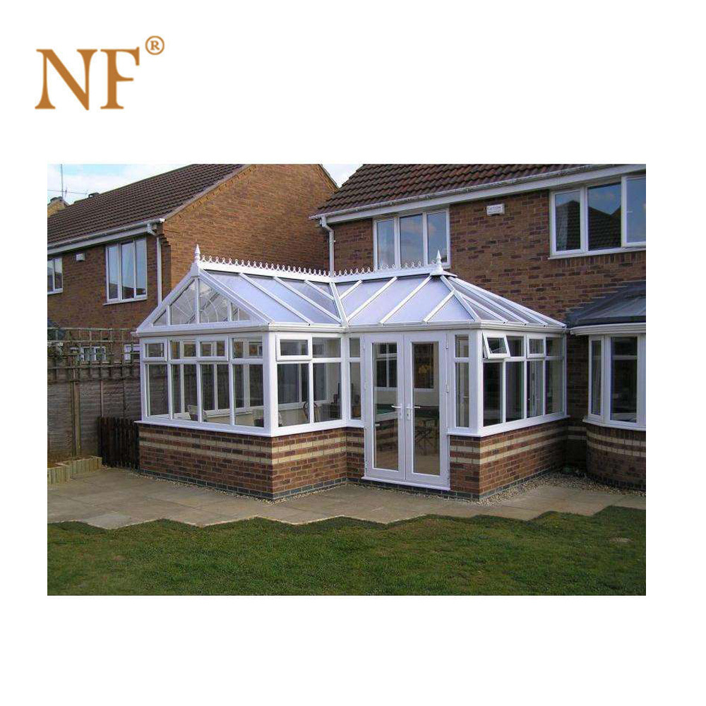 Aluminium commercial garden house greenhouses sunroom glazing