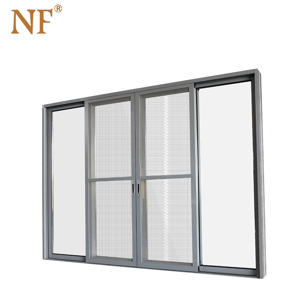 Aluminum tempered glass sauna sliding door