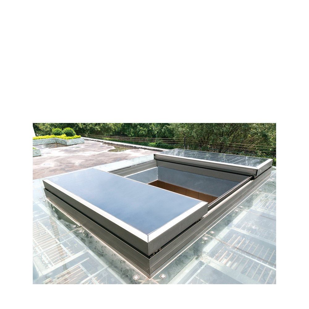 aluminium insulation sliding roof system with lowes