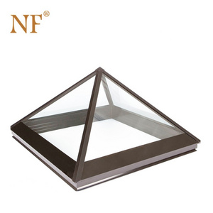 aluminum triangle roof window skylight