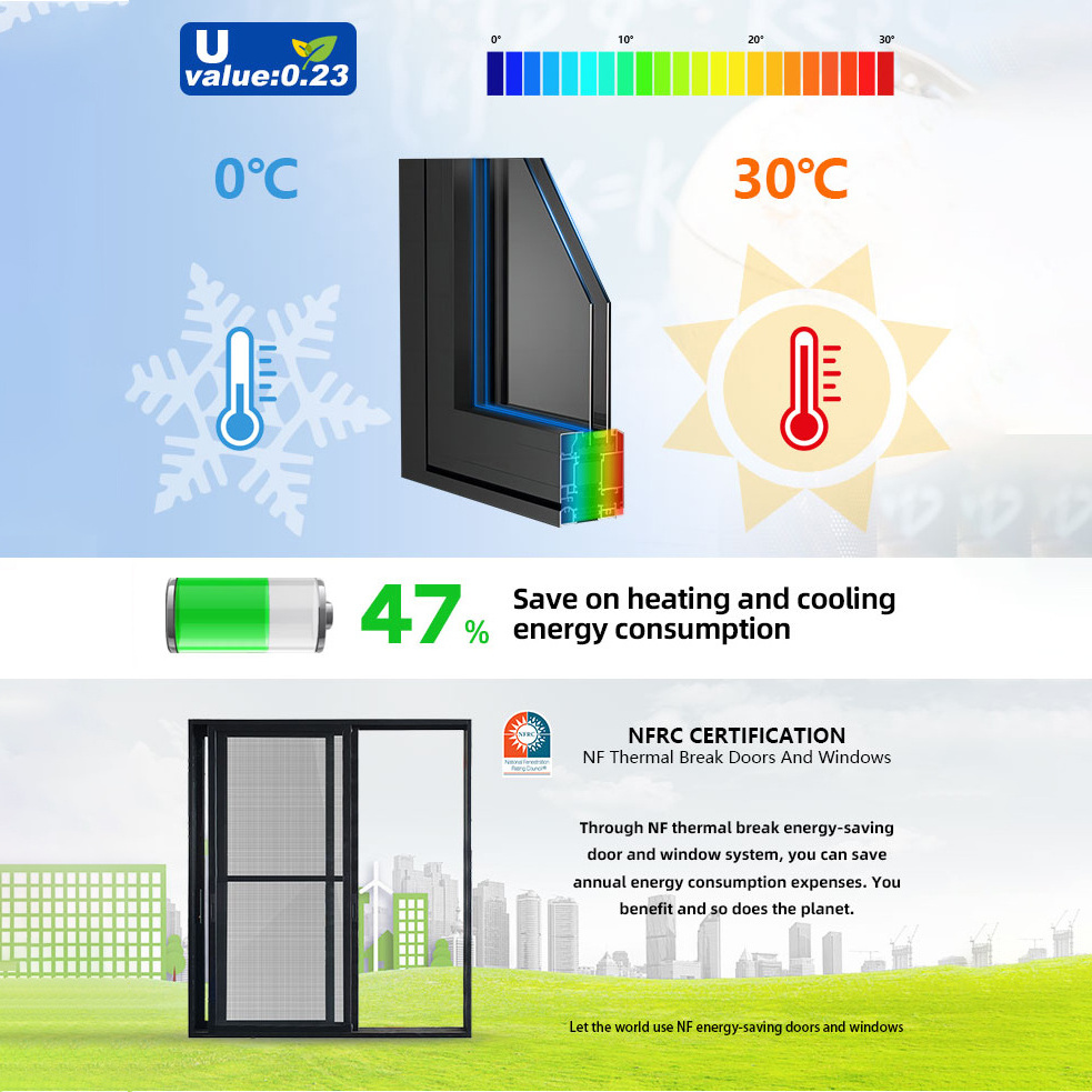 15 Years Warranty Security Glass Sound Proof Bifold Door Villa House Aluminum Folding Doors