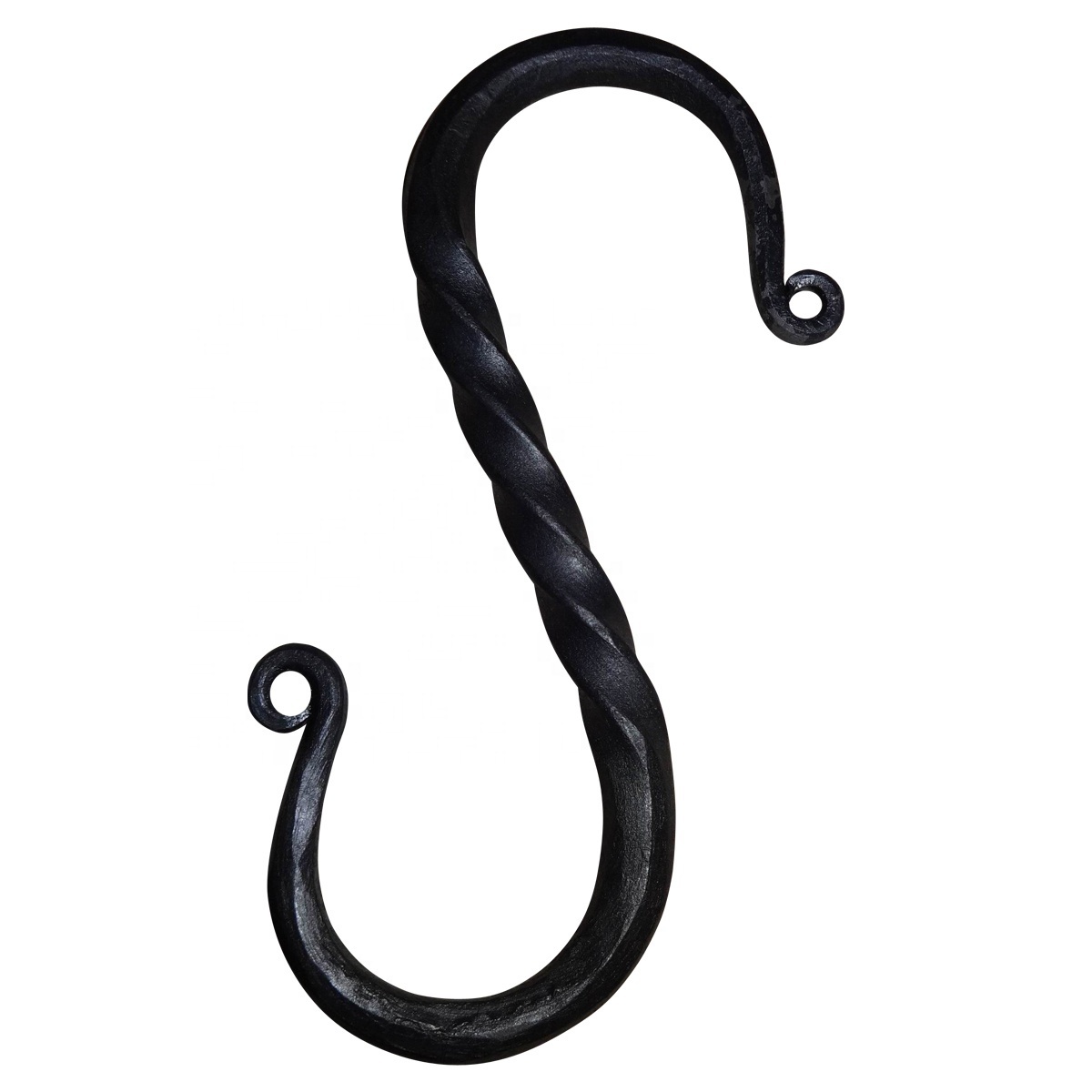 Wholesale Twisted Hand Forged Butchers S Hook, Garden Kitchen Pots & Pans Hanger Kitchen Utensil, S Hook Wall Hook Camping