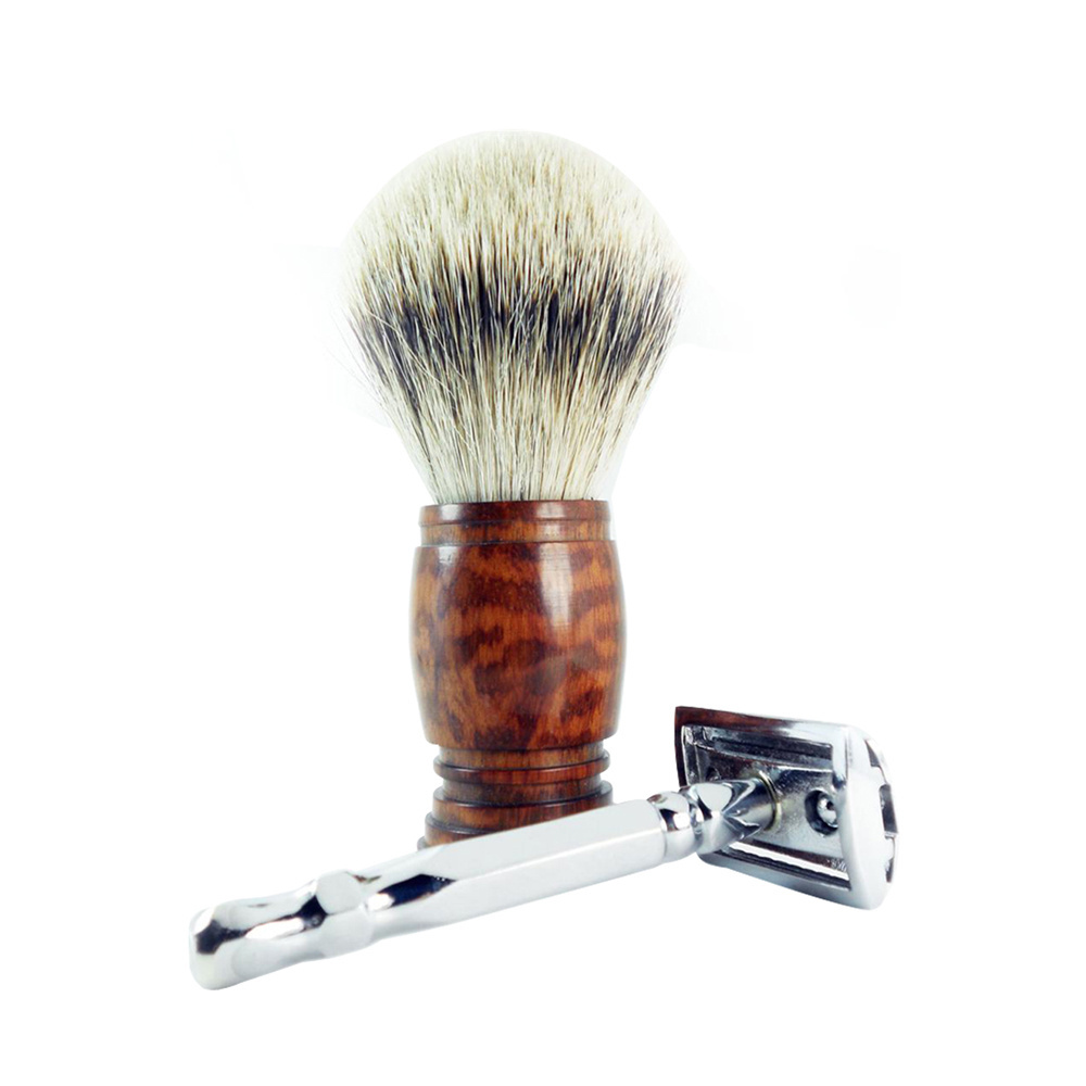 Shaving Soap Bowl and Brush Set Men's Shaving Soap Bowl with Soft Beard shaving Brush Tool Kits