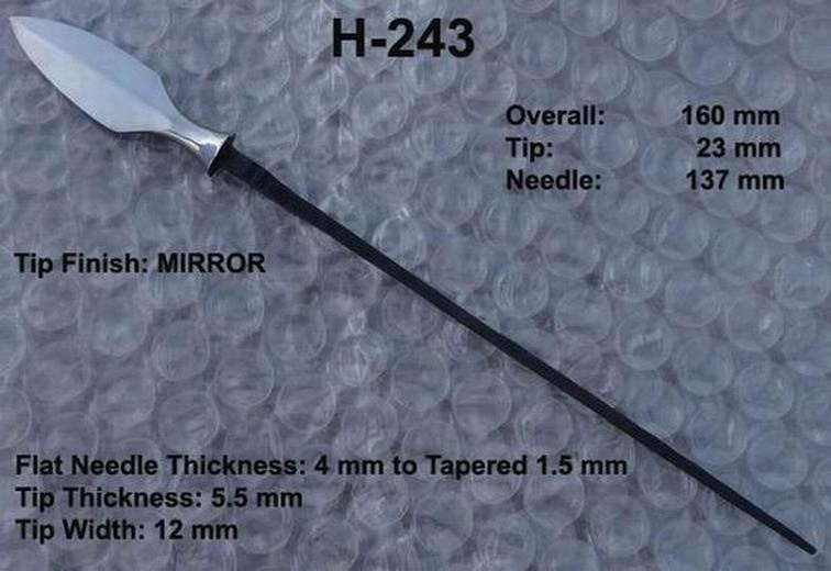 Custom Built Handmade Carbon Steel Japanese Fish Shaped Samurai Arrowhead/Tip (Togari-Ya) Archery And Bow Supplies Hunting Arrow