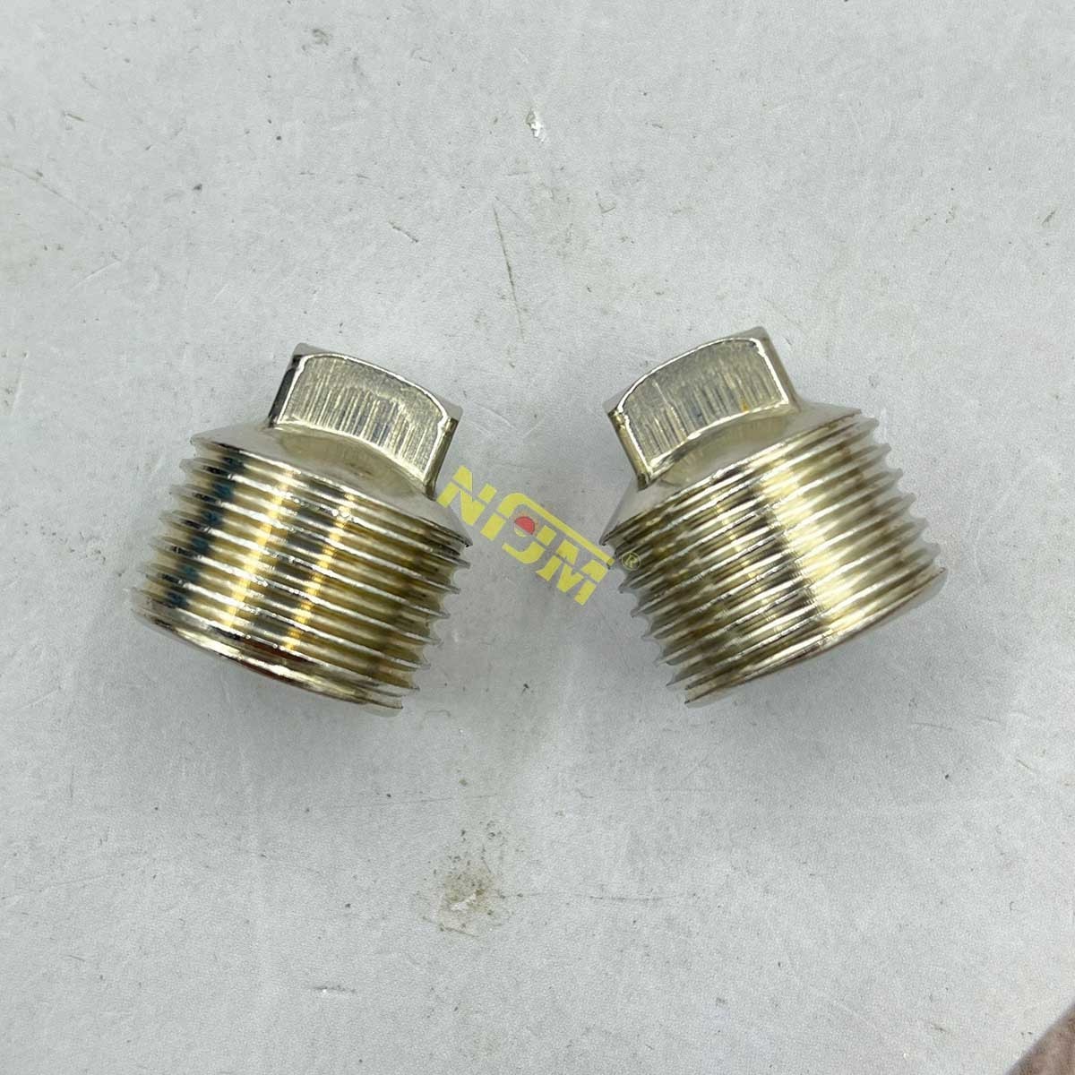 NFJM 3/4 Inch Straight Plug Head Thread Connector Joints 304 Stainless Steel Flexible Conduit Connectors