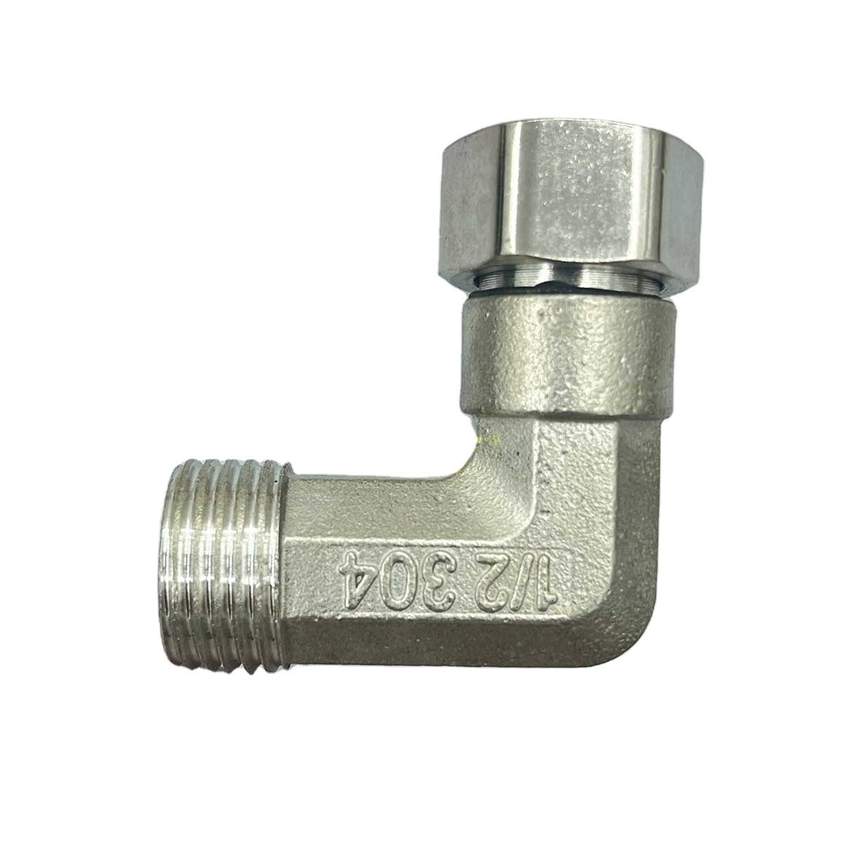 NFJM stainless Steel G1/2 Union Hexagon Tee Elbow Connector 1/2