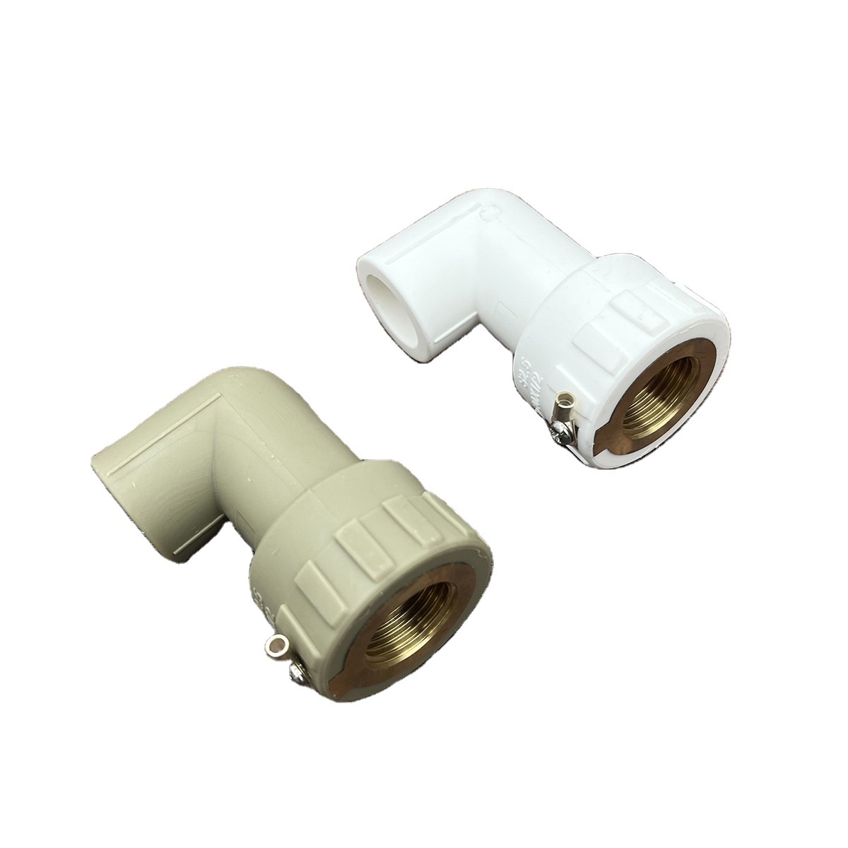 Wholesale ppr equal potential double pipe fittings 4 min 2025 shower anti-shock connector green grey thickened pipe fittings