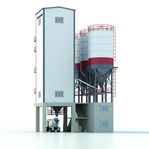 HZS120 HZS180 Concrete Batching Plant With Good Quality