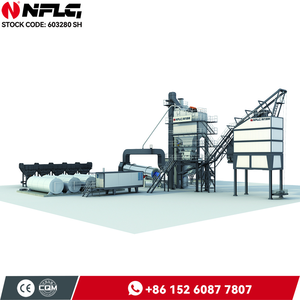 Road construction machinery LB2000 160t/h asphalt mixing plant for sale