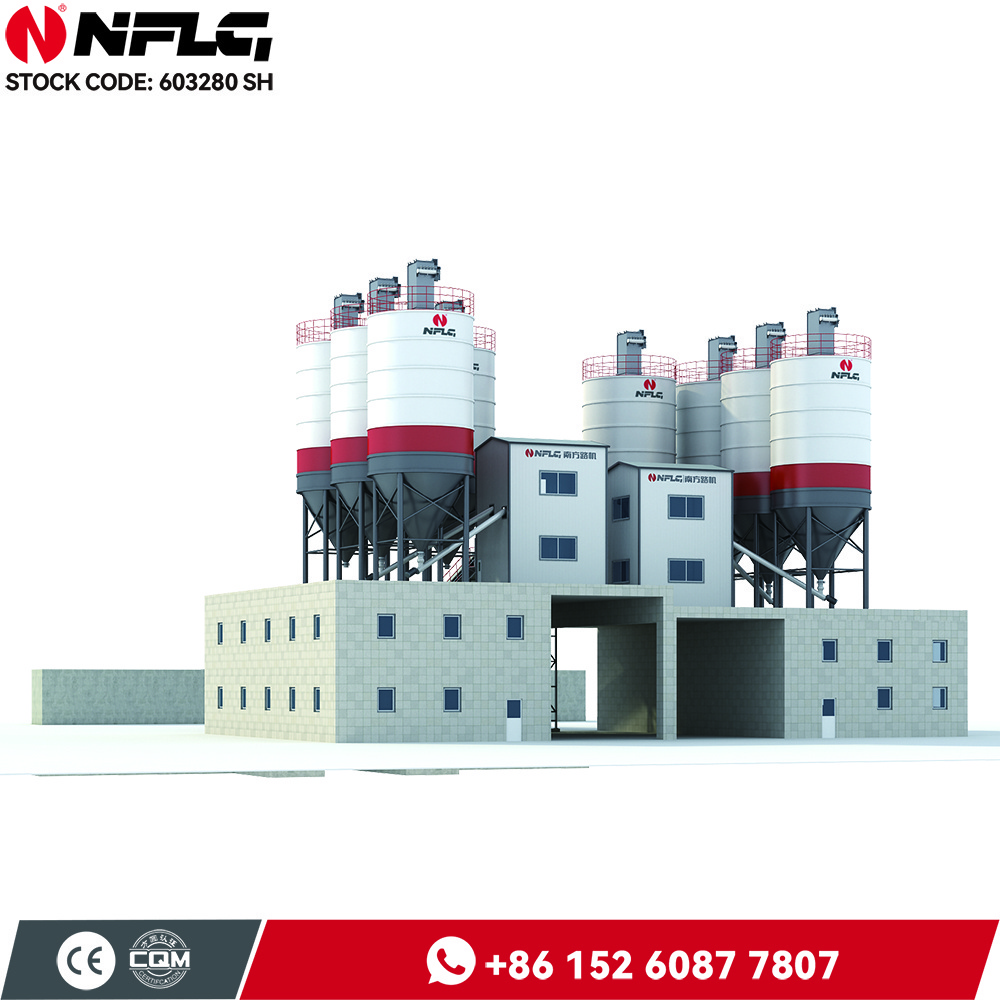 NFLG New 90M3/H Concrete Batching Plant HZS90F8 For Sale