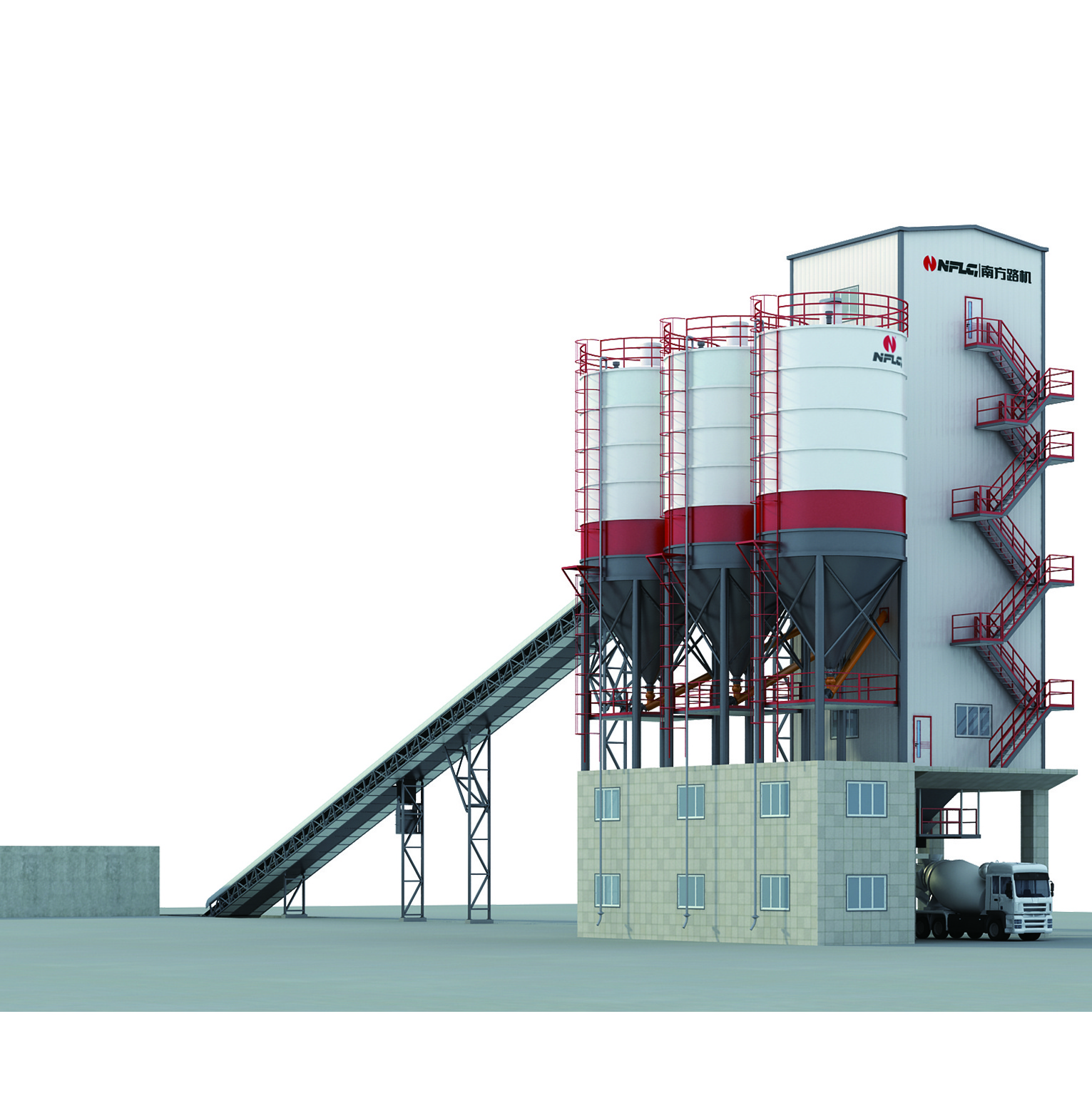 Skip Hopper HZS300 Concrete Batching Plant HZS300 Beton Mixing Plant Malaysia Production Line Indonesia Philippines RUSSIA