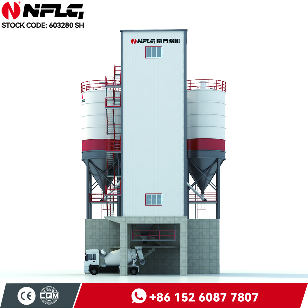 HZS120 HZS180 Concrete Batching Plant With Good Quality