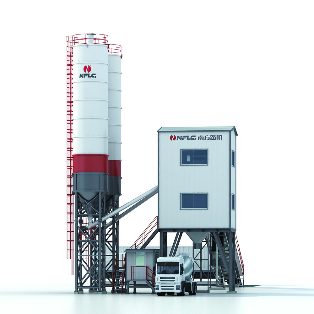 Fully Automatic Concrete Batching Plant For High Volume Production