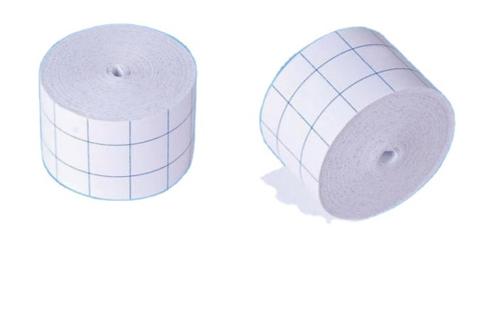 Medical fix tape white  non-woven  Surgical tape wound dressing OEM factory sample free