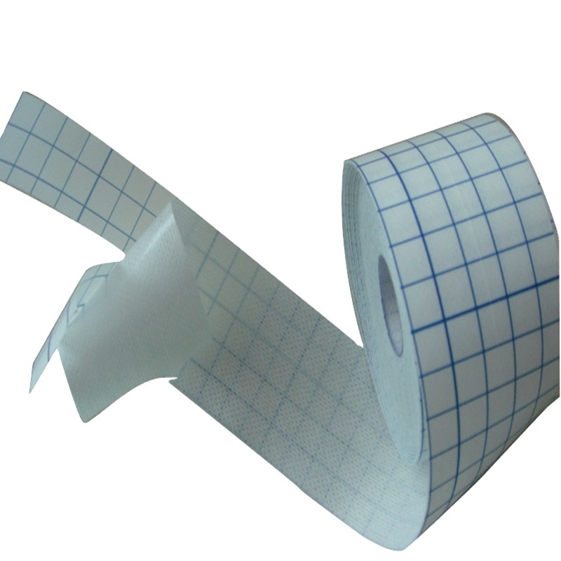 Medical fix tape white  non-woven  Surgical tape wound dressing OEM factory sample free