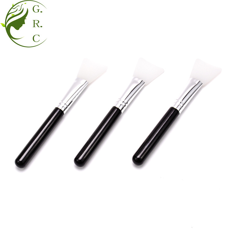 Factory directly free silicone spatula cosmetic soft face mask brush