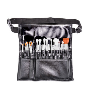 Professional 25pcs Makeup Artist Makeup Brushes 24 PC Private Label Belt Bag Cosmetic Brush Set For Make Up Brush  With Belt Bag