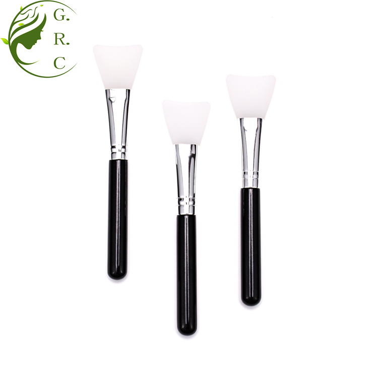 Factory directly free silicone spatula cosmetic soft face mask brush