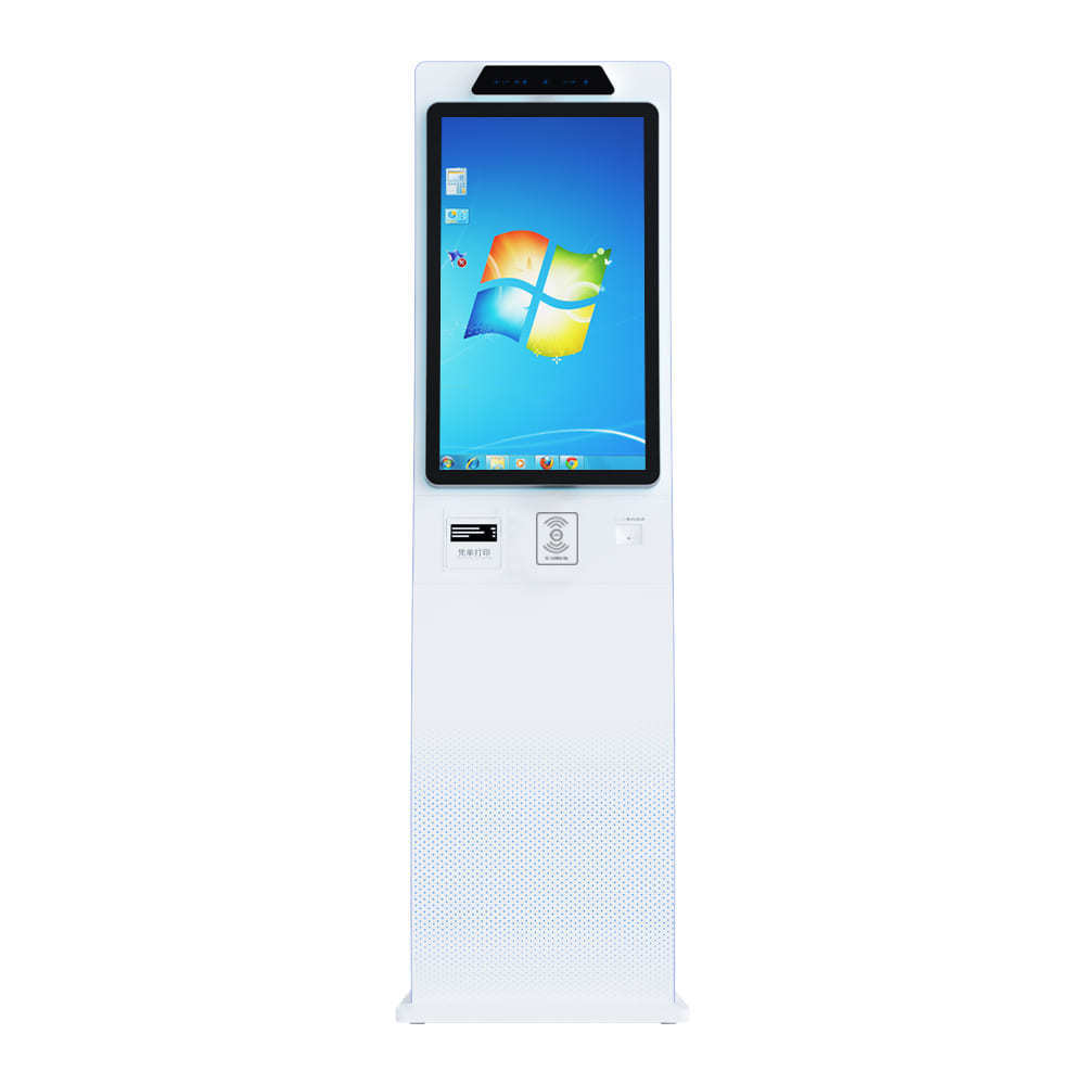 32 inch Self Service Payment Machines Printing Curved Touch Screen Vending Ordering Restaurant Hotel Self Kiosk