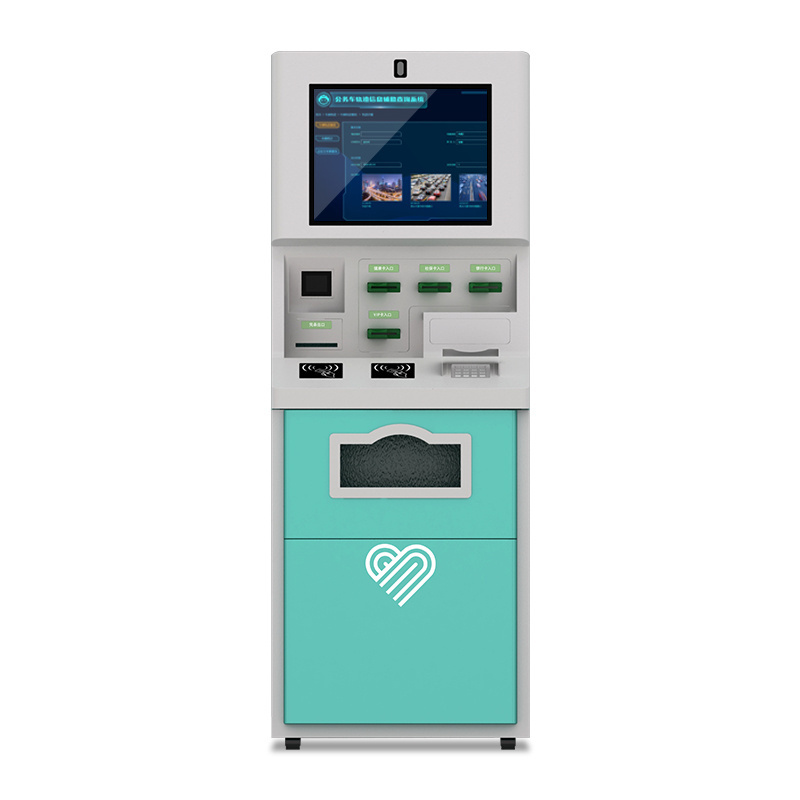 Automatic Cash and Coin Acceptor Dispenser Kiosk Currency Exchange Machine