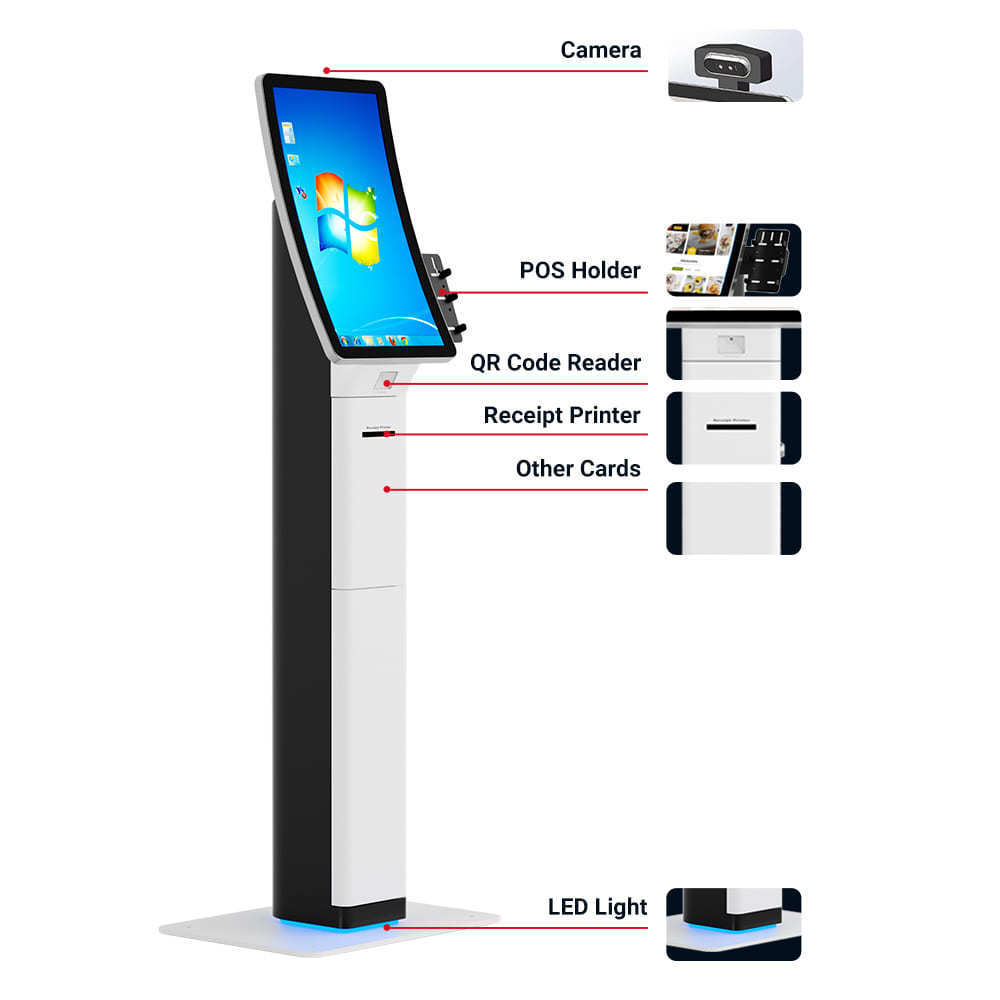 Smart RFID Self Service Payment Machine Automatic Hotel Card reader Kiosk checking kiosk hotel self service kiosk