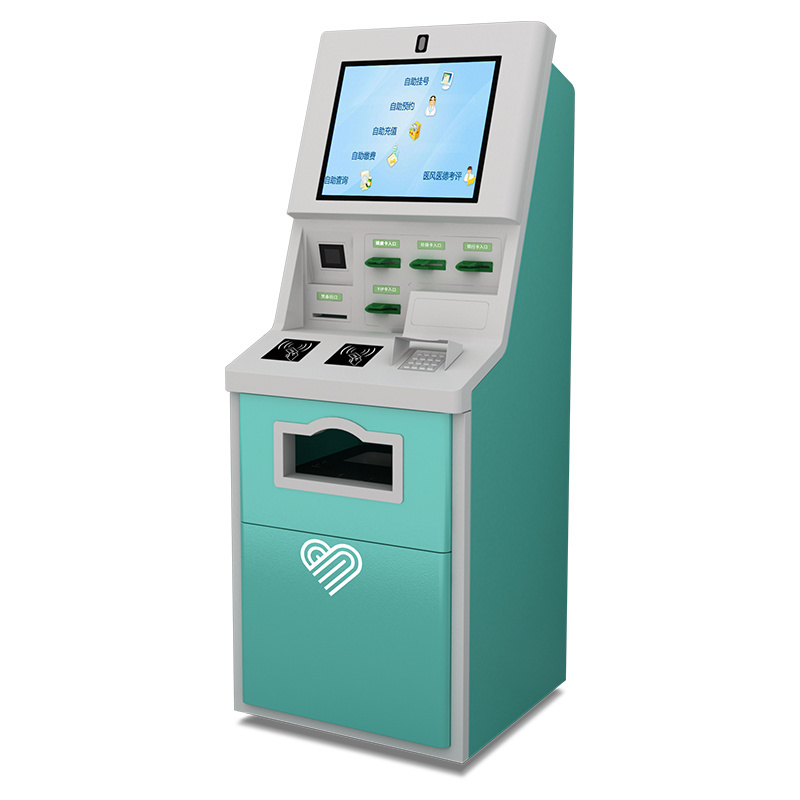 Automatic Cash and Coin Acceptor Dispenser Kiosk Currency Exchange Machine