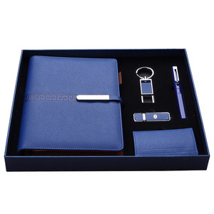 Customized Pen USB flash drive Thermos Rechargeable diary Enterprise Company Business Notebook Gift Set