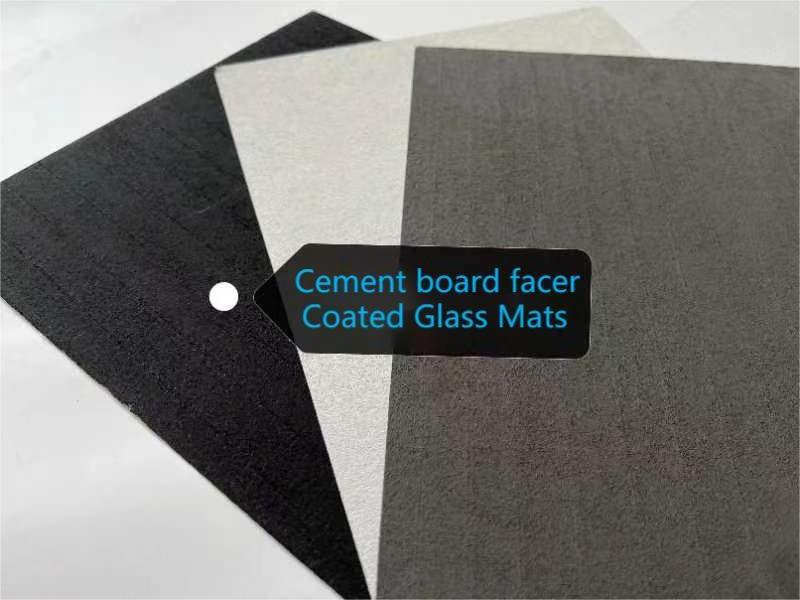 Black/Grey/White Coated Fiberglass Tissue for Rock Wool