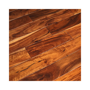 Short Leaf Natural Smooth Tobacco Road Acacia Wood Flooring