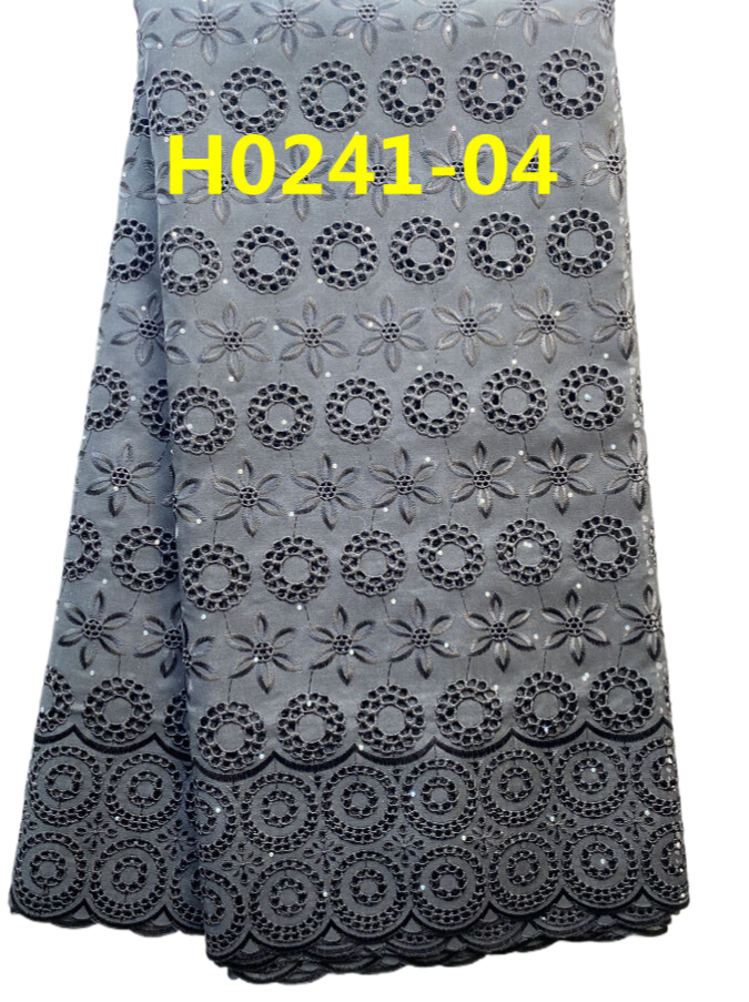 Moving Selling African Cotton Dry Lace Fabric with Stones Newest Swiss Voile Lace Fabric for Women Party Dresses