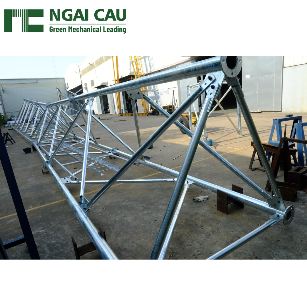 Galvanized Steel Telecommunication Tower Built To Customer's Specifications And Accordance With Hard Standards Steel Structure