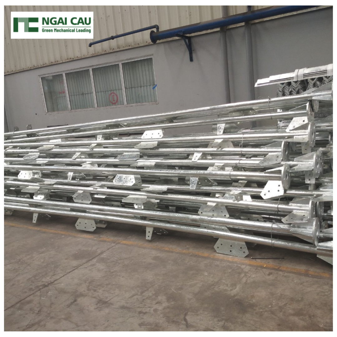 Vietnamese Factory Supplier: Customized Galvanized Steel Tower Internet WIFI/ Telecom Steel Lattice Tower