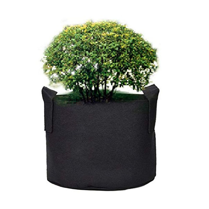 1/3 / 5 / 7 / 10 / 15 / 20 / 25 / 45 / 60 Gallon Felt Fabric Grow Pot Grow Bag for trees or flower