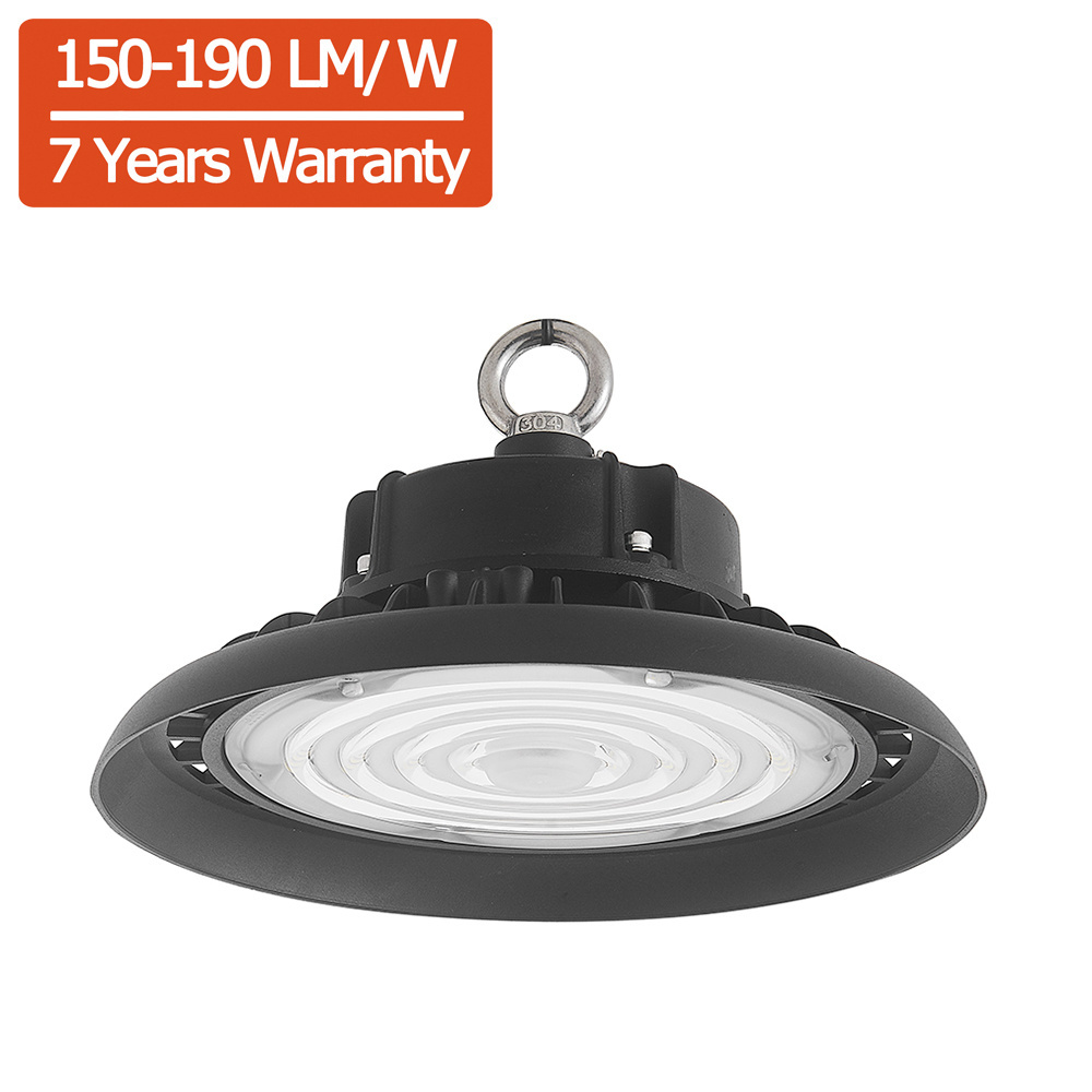 150LM/W Warehouse LED UFO High Bay Light Motion Sensor Highbay LED High Bay Light 200W 150W 100W UFO LED High Bay Light