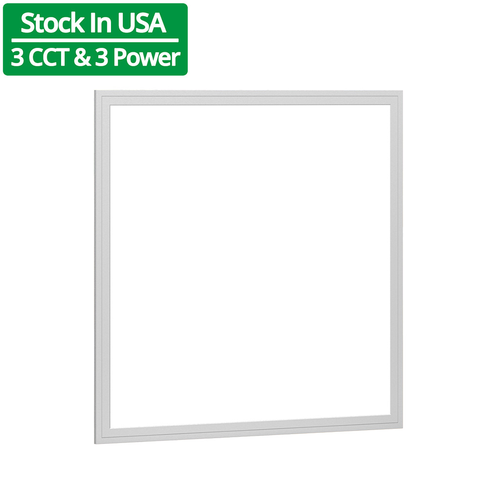 USA Stock Surface Mounted 3CCT ETL 40W LED Flat Panel Light Recessed 0-10V Dimming Panel Lights LED Ceiling