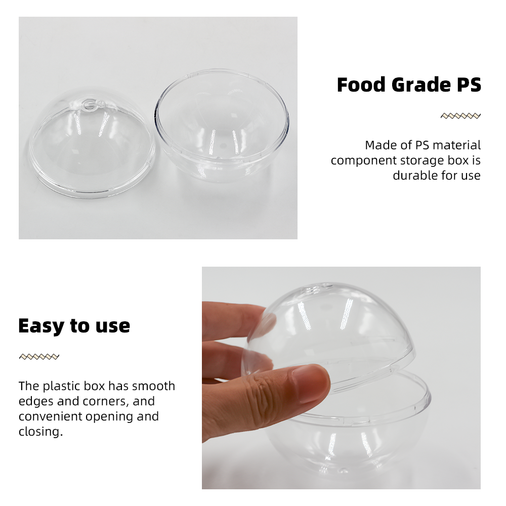 Yongli Top opening Acrylic Sphere Clear Hollow Spheres Large Plastic Ball Transparent