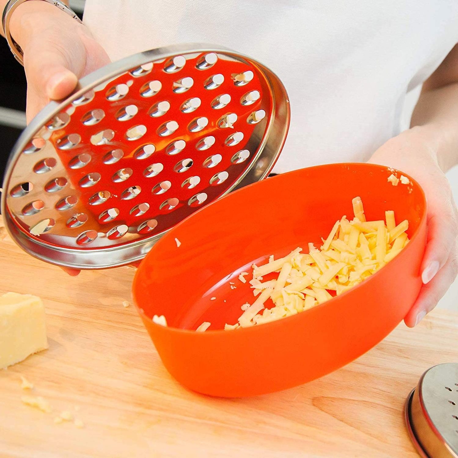 Hot Sale Food Storage Container and Lid Vegetable Chopper Shredder Cheese Grater Citrus Lemon Zester